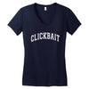 DAVID DOBRIK CLICKBAIT Women's V-Neck T-Shirt