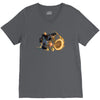 ghost rider and son V-Neck Tee