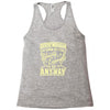old enough young enough Racerback Tank