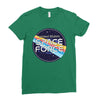 United States Space Force wint Planet Ladies Fitted T-Shirt