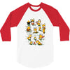 patriotic partying 3/4 Sleeve Shirt