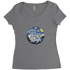 Art Gogh Women's Triblend Scoop T-shirt