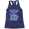 i have two tıtles aunt and dogmom an i rock them both flowers Racerback Tank