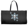 skull snowflakes alternative christmas jumper Weekender Totes