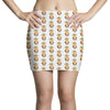 Tropical Pineapple Mini Skirts