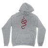 snake red black Unisex Hoodie