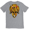 skull spartan V-Neck Tee