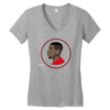 wanted players Women's V-Neck T-Shirt