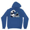 Great White Wave Shark Unisex Hoodie