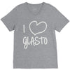 i love glasto (2) V-Neck Tee