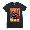 visit mordor Ladies Fitted T-Shirt