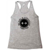 my girl is stronger than you (2) Racerback Tank