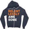 relentlessly awesome Zipper Hoodie