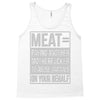 meat= paying another motherfucker Tank Top