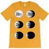 the phases of the moon of laika dog T-Shirt