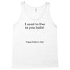 dad balls greeting Tank Top