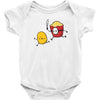 french fried jason Baby Bodysuit