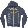 Leo Facts Zodiac Zipper Hoodie