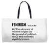 Feminism Noun Weekender Totes