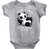 just resting my eyes Baby Onesie