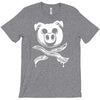 pig bacon cross bones pirate T-Shirt