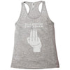 read between the lines Racerback Tank