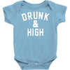 Drunk And High Baby Bodysuit