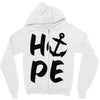 hope anchor Zipper Hoodie
