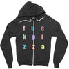 fuck pizza Zipper Hoodie