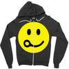 skydiving face Zipper Hoodie