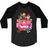 paw patrol birthday girl dad 3/4 Sleeve Shirt