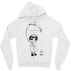 winter girl Zipper Hoodie