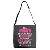 All Women Are Created Equal But Only The Best Are Born In June Adjustable Strap Totes