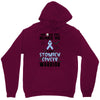 no one can scare me i am atomach cancer warrior Unisex Hoodie