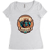ghost pirate grog Women's Triblend Scoop T-shirt