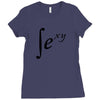 sexy math t shirt s m l xl 2xl 3xl funny awesome sex humor college ner Ladies Fitted T-Shirt