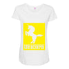 unicorn Maternity Scoop Neck T-shirt