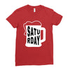 Saturday Beer Ladies Fitted T-Shirt
