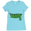 chick peas Ladies Fitted T-Shirt