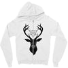 Deer With Diamond Zipper Hoodie
