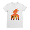 beautiful sunset Ladies Fitted T-Shirt