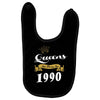 queens are born in 1990 Baby Bibs