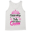 Celebrating With the 7th Birthday Queen Tank Top