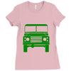 defender land rover Ladies Fitted T-Shirt