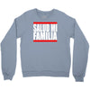 salud mi familia  fast 7 vin auto tuning diesel paul walker kult fun l Crewneck Sweatshirt
