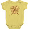 elemental force   fire Baby Bodysuit