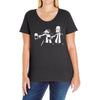 pulp simpson Ladies Curvy T-Shirt