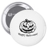happy halloween Pin-back button