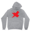 red x Unisex Hoodie