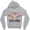ugly khabib Zipper Hoodie